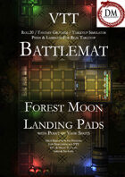 VTT Battlemap -  Forest Moon Landing Pads