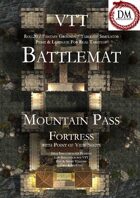 VTT Battlemap - Mountain Pass Fortress