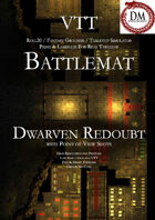 VTT Battlemap - Three Level Dwarven Redoubt