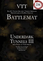 VTT Battlemap - Underdark Tunnels III