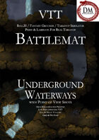 VTT Battlemap - Underground Waterways
