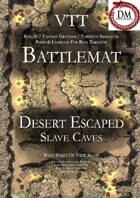 VTT Battlemap - Desert Escaped Slave Caves
