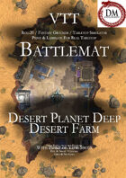 VTT Battlemap -  Desert Planet Deep Desert Farm