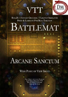 VTT Battlemap - Arcane Sanctum