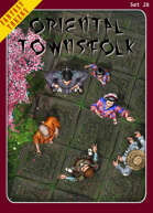 Fantasy Tokens Set 28: Oriental Townsfolk