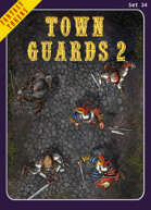 Fantasy Tokens Set 34: Town Guards 2