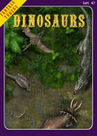 Fantasy Tokens Set 47: Dinosaurs