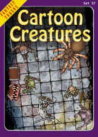 Fantasy Tokens Set 57: Cartoon Creatures