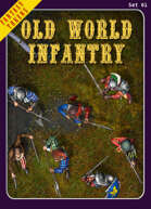 Fantasy Tokens Set 61, Old World Infantry