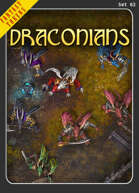 Fantasy Tokens Set 63, Draconians