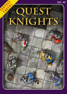 Fantasy Tokens Set 64, Quest Knights