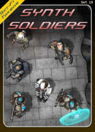 Sci-Fi Tokens Set 19, Synth Soldiers