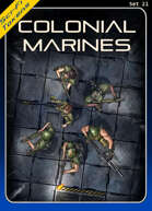 Sci-Fi Tokens Set 21, Colonial Marines