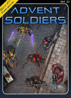 Sci-Fi Tokens Set 23, Advent Soldiers