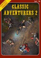 Fantasy Tokens Set 70, Classic Adventurers 2