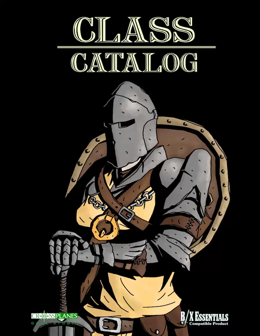 Class Catalog for Old School Essentials, BX Ascending & Labyrinth Lord