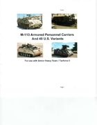 M-113 U.S. Variants