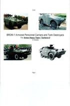BRDM-1 Armored Personnel Carriers and Tank Destroyers