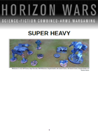 Horizon Wars: Superheavy