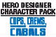 Cops, Crews, and Cabals Character Pack [for Hero Designer]