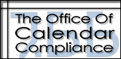 The Office of Calendar Compliance